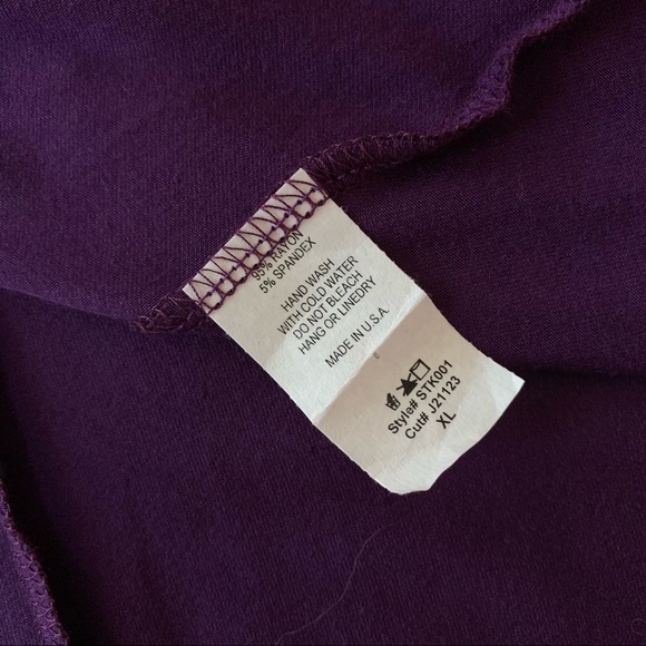 SSOULM WOMENS LOOSE FIT PURPLE CAMI TANK SIZE XL - Picture 8 of 8